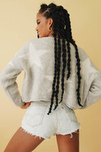 Load image into Gallery viewer, 90's Cool Star Knit // Grey