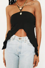 Load image into Gallery viewer, 90&#39;s Disco Halter Top // Black
